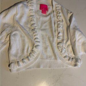 EUC Lilly Pulitzer Kids Alexandra Cardigan size L(8-10)